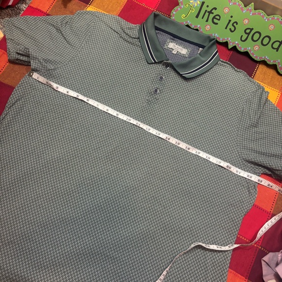 Ted baker Men polo shirt sz 6 - Picture 7 of 12
